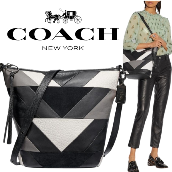 Coach Handbags - ACT FAST FINAL❗Coach RARE Duffle Patchwork Bag